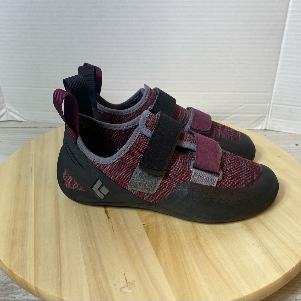 Black Diamond Burgundy and Gray Athletic Shoes